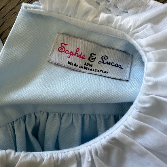 Sophie and Lucas Winter ❄️ Snowflake Dress Baby 12 months - Picture 7 of 8